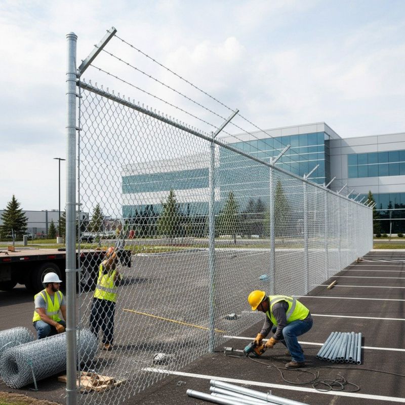 Steel Fencing Service