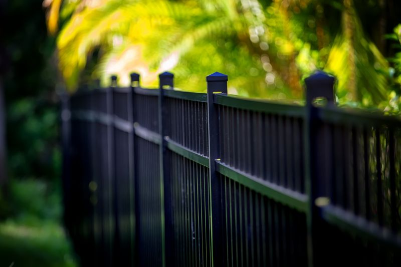 Aluminum Fence Installation detail