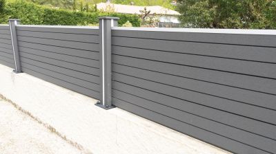 Aluminum Fence Installation detail